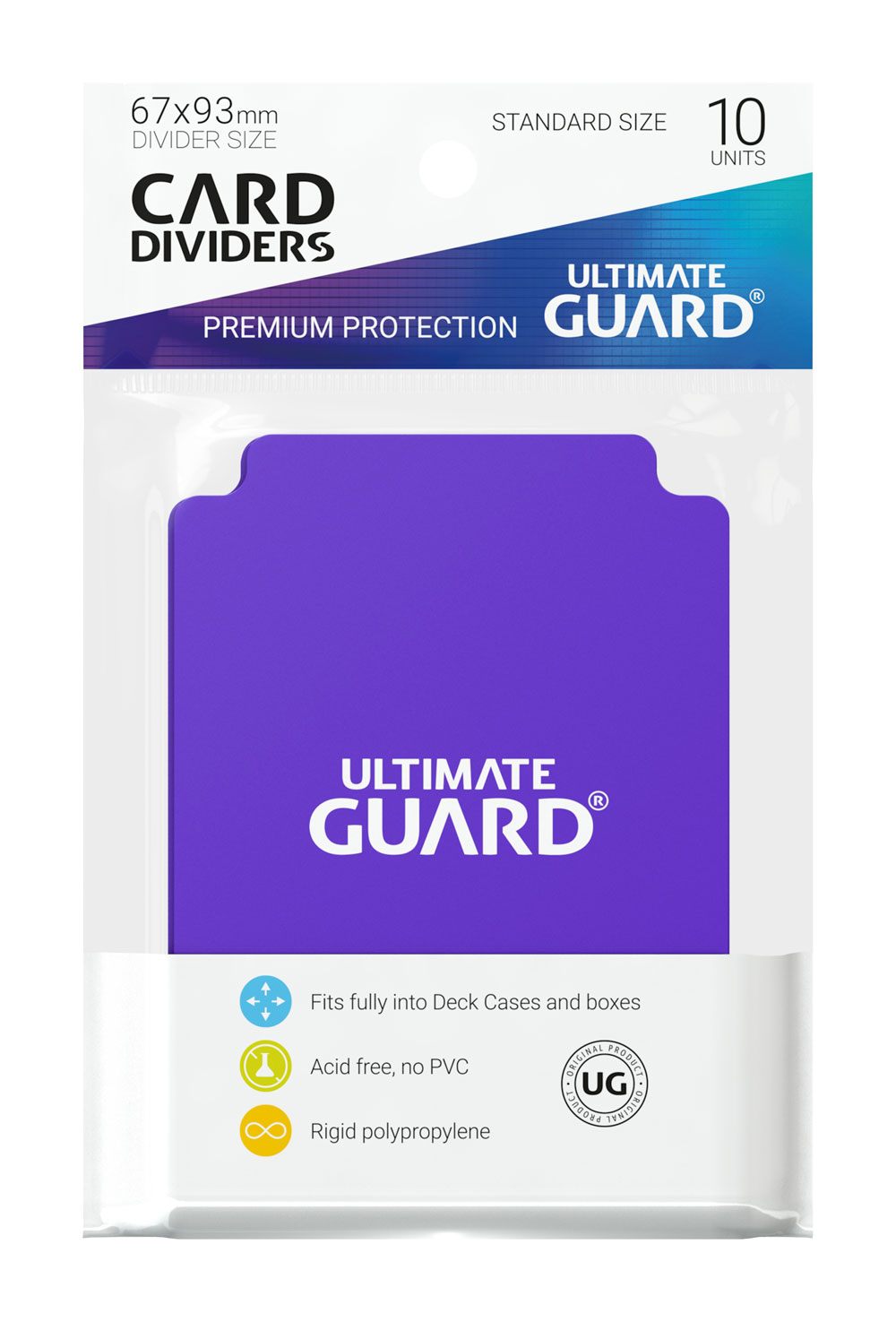Ultimate Guard Card Dividers Tarjetas Separadoras Violeta (10pcs)