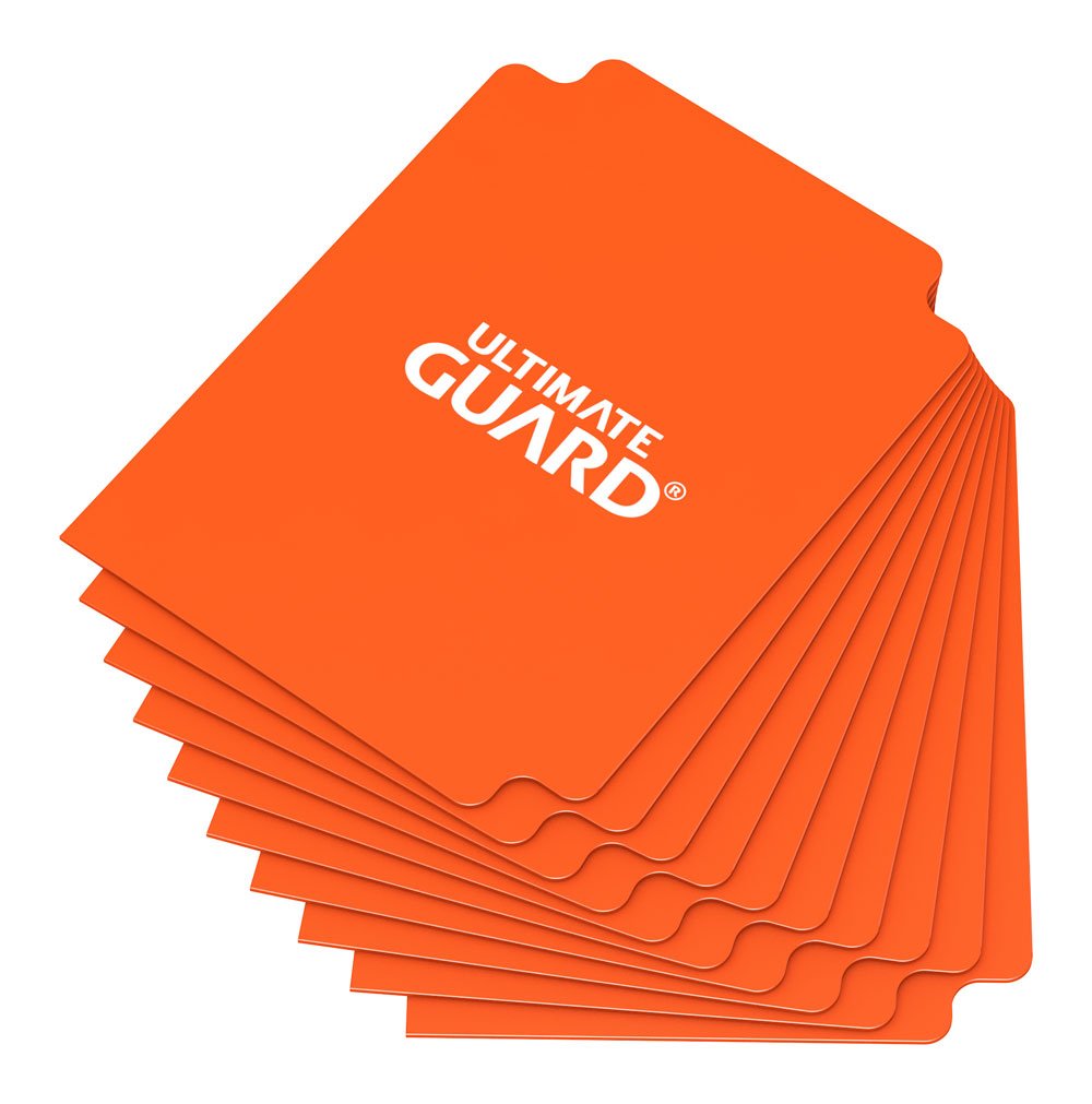 Ultimate Guard Card Dividers Tarjetas Separadoras Naranja (10pcs)