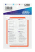 Ultimate Guard Card Dividers Tarjetas Separadoras Naranja (10pcs)