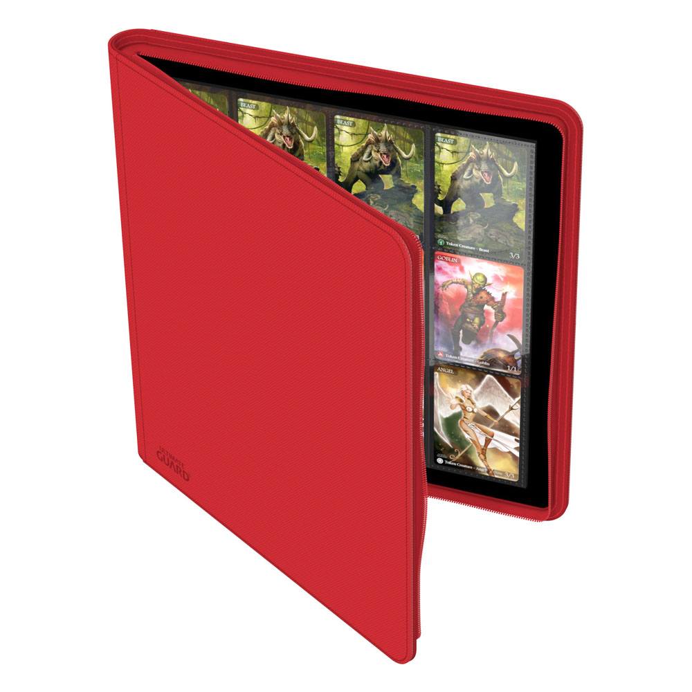 Archivador Ultimate Guard Zipfolio 480 - 24-Pocket XenoSkin (Quadrow) - Rojo
