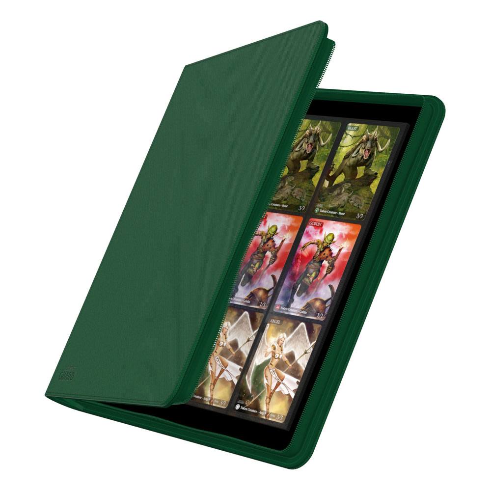Archivador Ultimate Guard Zipfolio 480 - 24-Pocket XenoSkin (Quadrow) - Verde