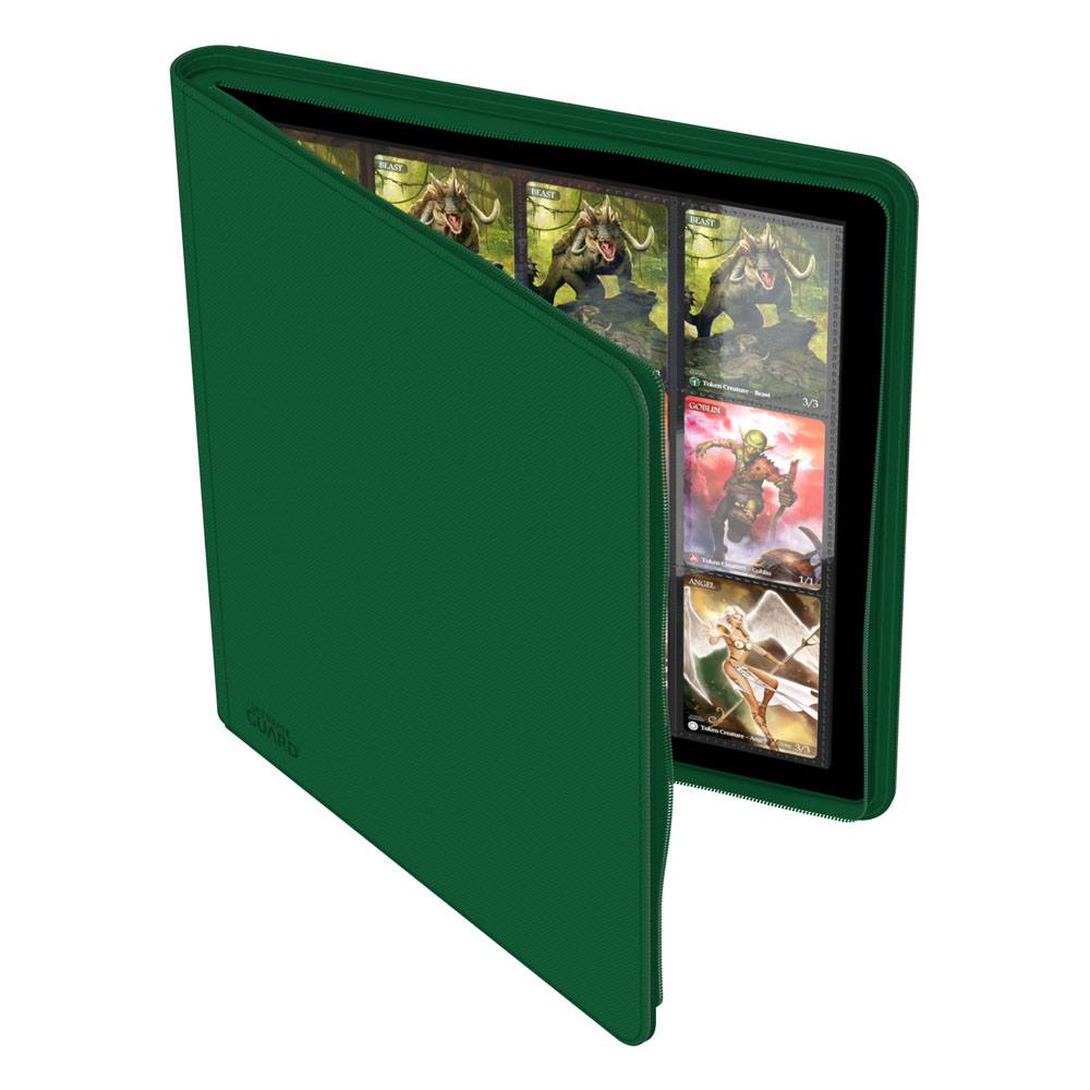 Archivador Ultimate Guard Zipfolio 480 - 24-Pocket XenoSkin (Quadrow) - Verde