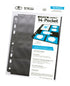 Hoja 14 Bolsillos Compact Pages Tamaño Estándar & Mini American Side-Loading Negro Ultimate Guard (10pcs)