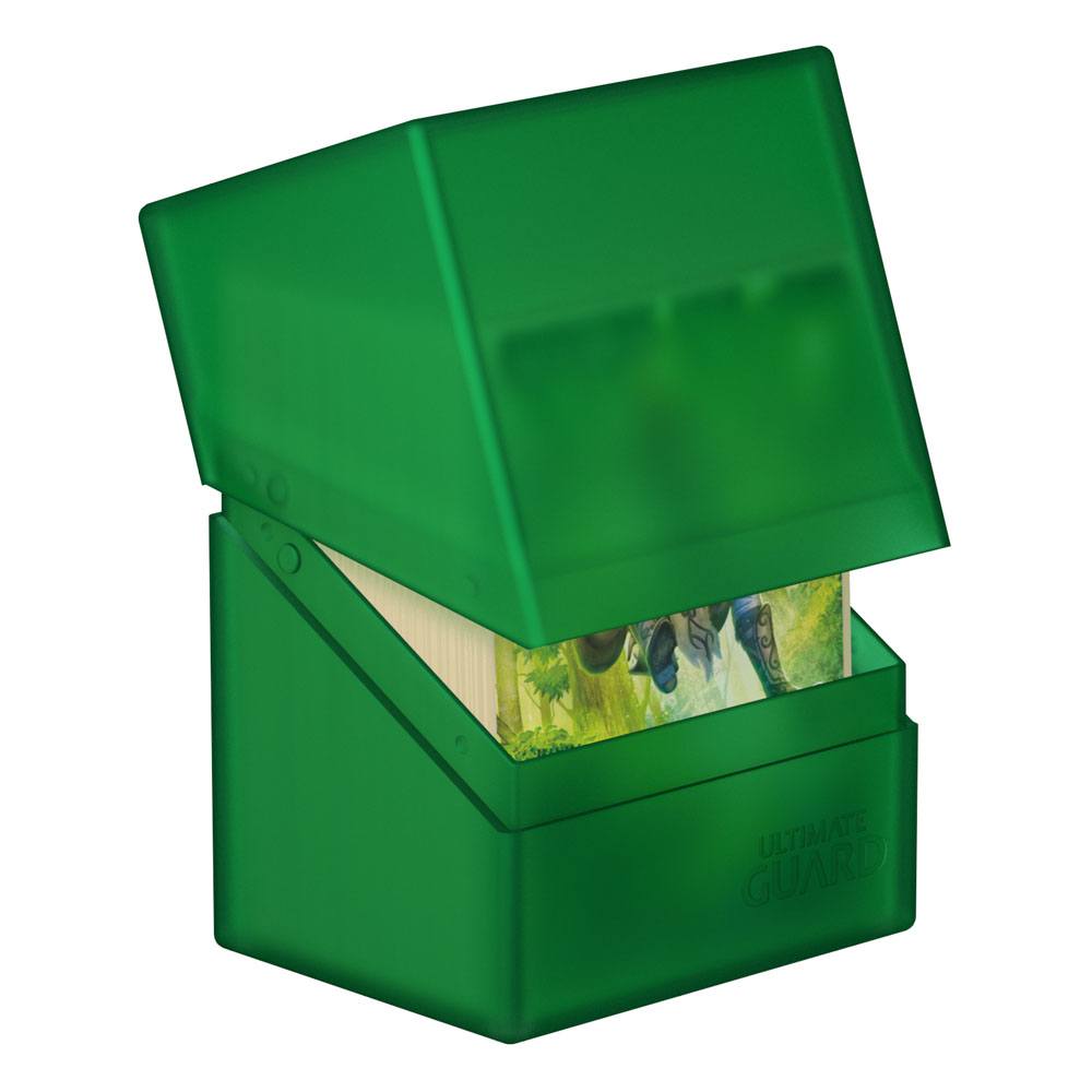 Caja Ultimate Guard Boulder Deck Case 80+ Tamaño Estándar Emerald