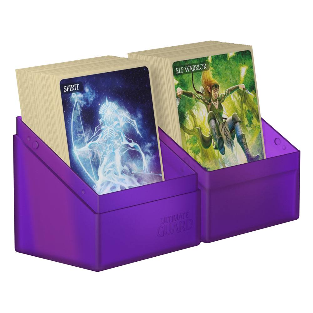Caja Ultimate Guard Boulder Deck Case 80+ Tamaño Estándar Amethyst