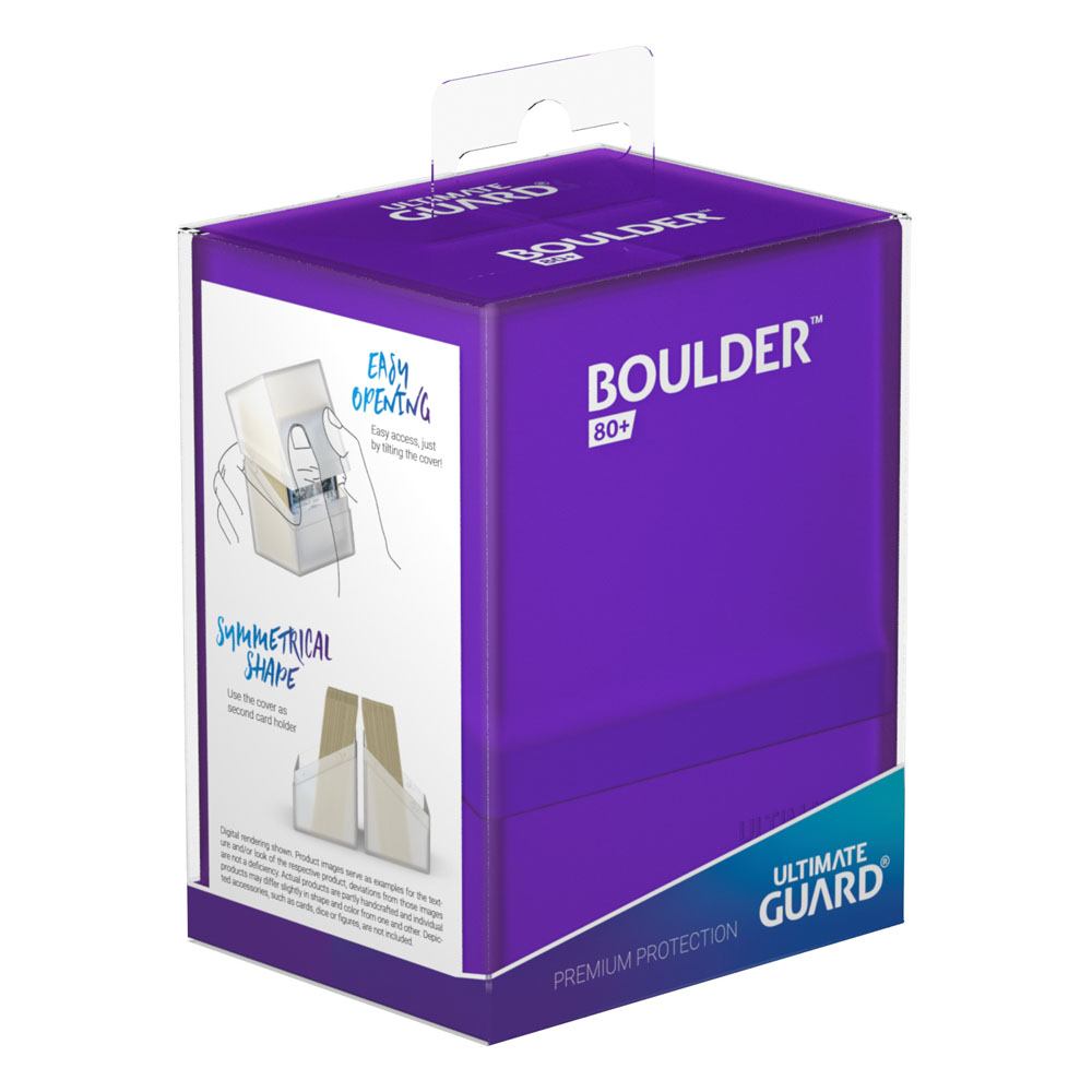 Caja Ultimate Guard Boulder Deck Case 80+ Tamaño Estándar Amethyst