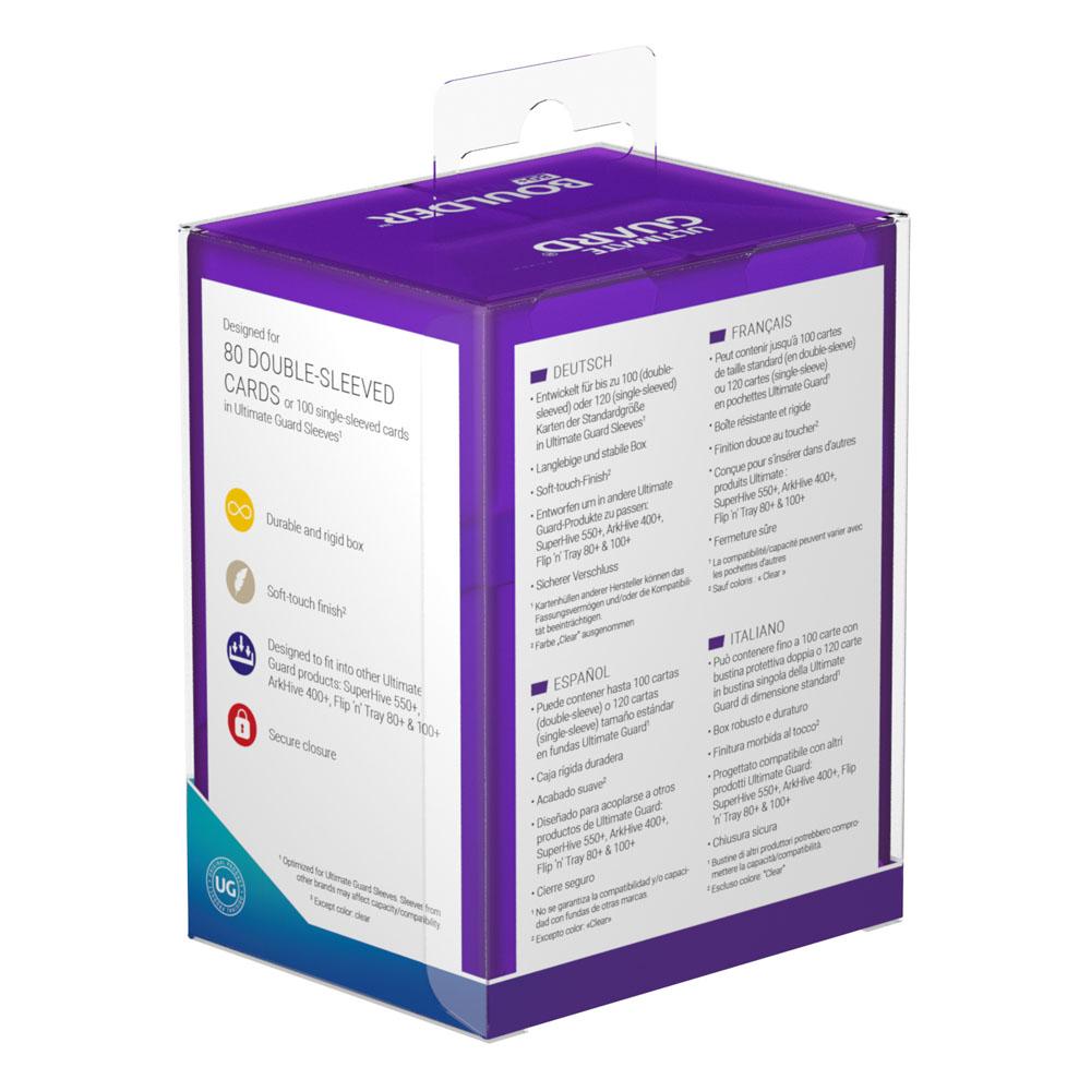 Caja Ultimate Guard Boulder Deck Case 80+ Tamaño Estándar Amethyst