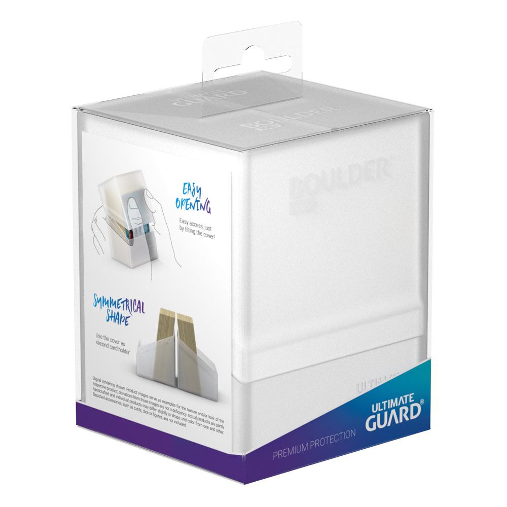 Caja Ultimate Guard Boulder Deck Case 100+ Tamaño Estándar Frosted