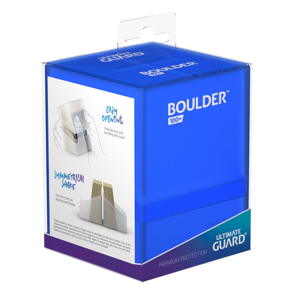 Caja Ultimate Guard Boulder Deck Case 100+ Tamaño Estándar Sapphire