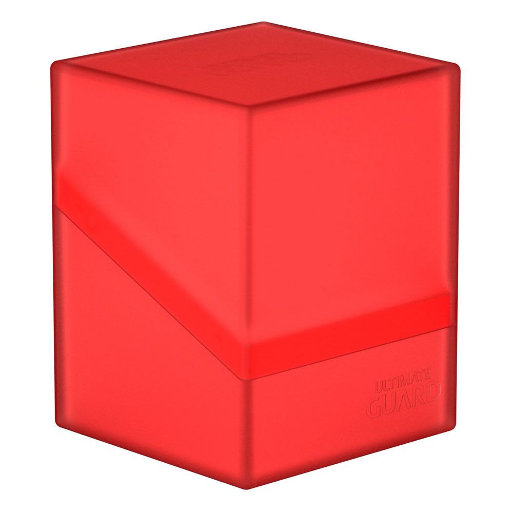 Caja Ultimate Guard Boulder Deck Case 100+ Tamaño Estándar Ruby