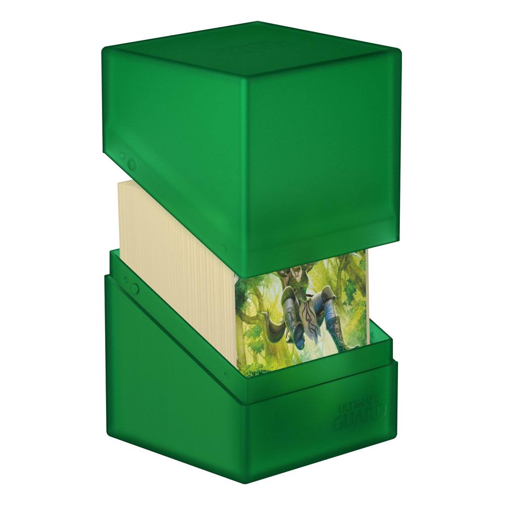 Caja Ultimate Guard Boulder Deck Case 100+ Tamaño Estándar Emerald