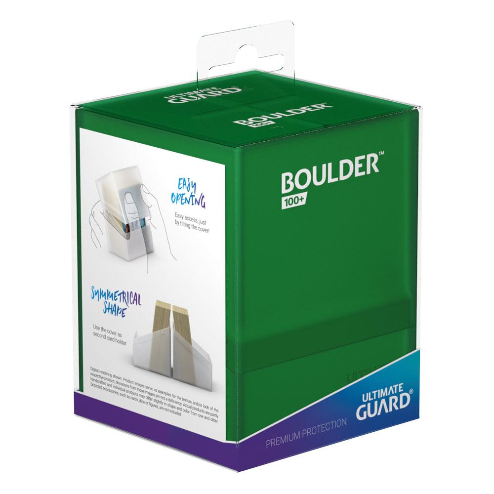 Caja Ultimate Guard Boulder Deck Case 100+ Tamaño Estándar Emerald