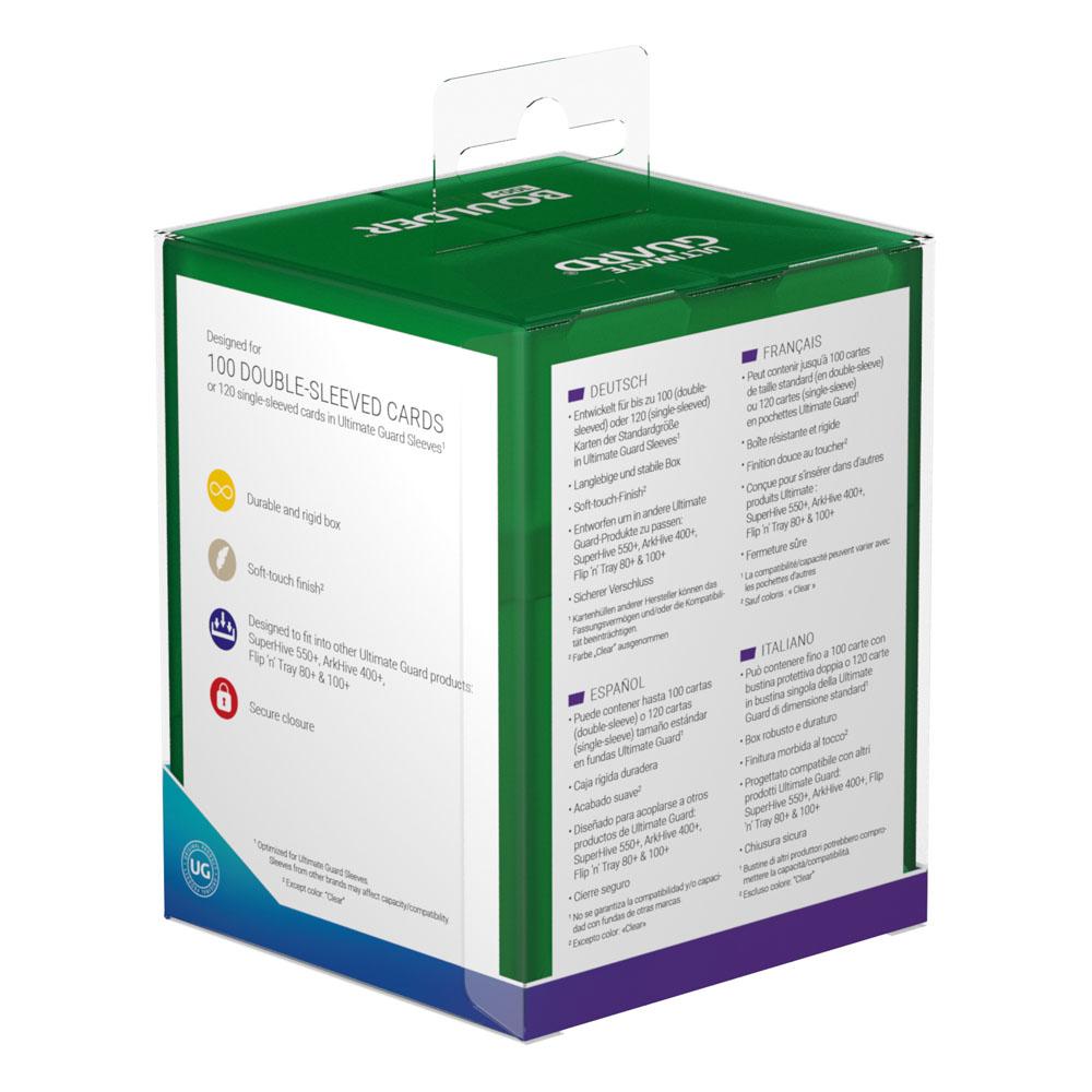 Caja Ultimate Guard Boulder Deck Case 100+ Tamaño Estándar Emerald