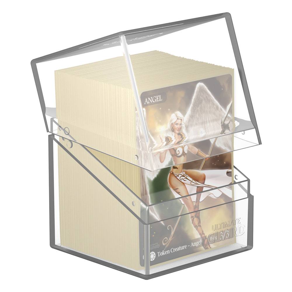 Caja Ultimate Guard Boulder Deck Case 100+ Tamaño Estándar Transparente