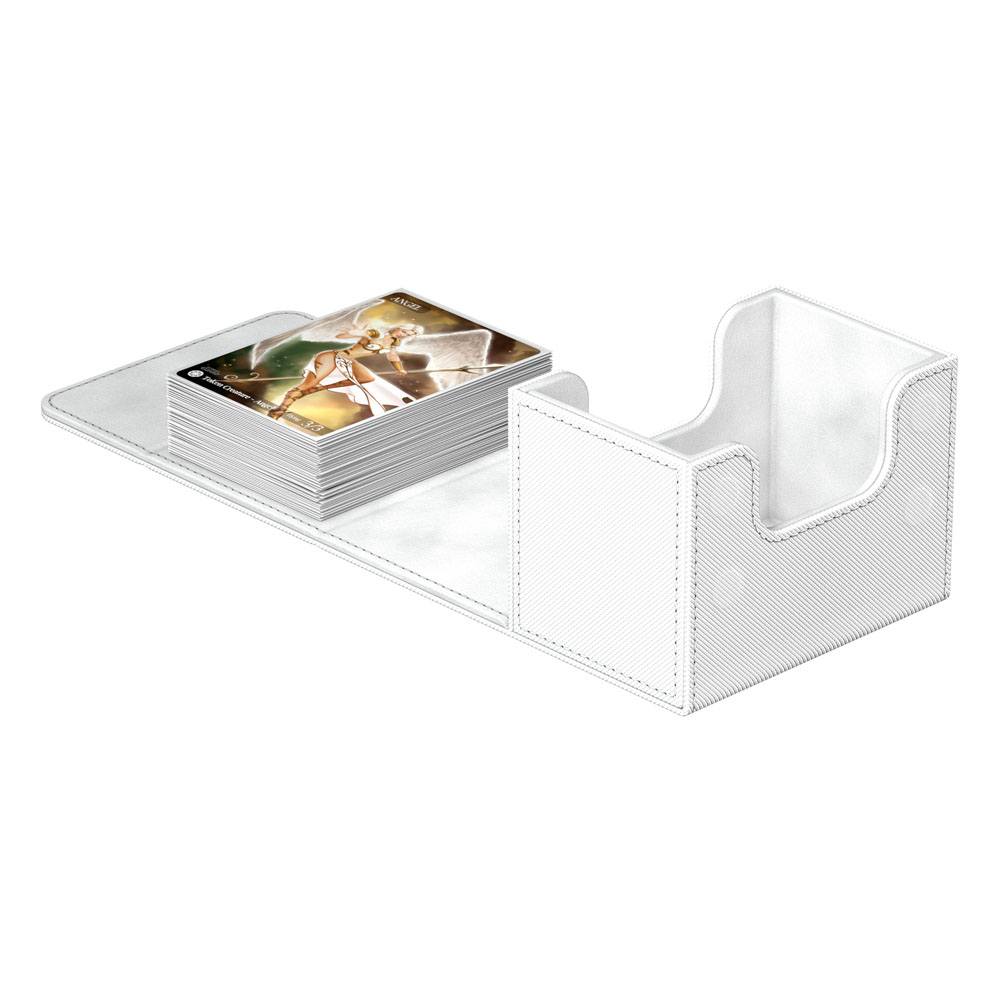 Caja Ultimate Guard Sidewinder 80+  XenoSkin Monocolor Blanco