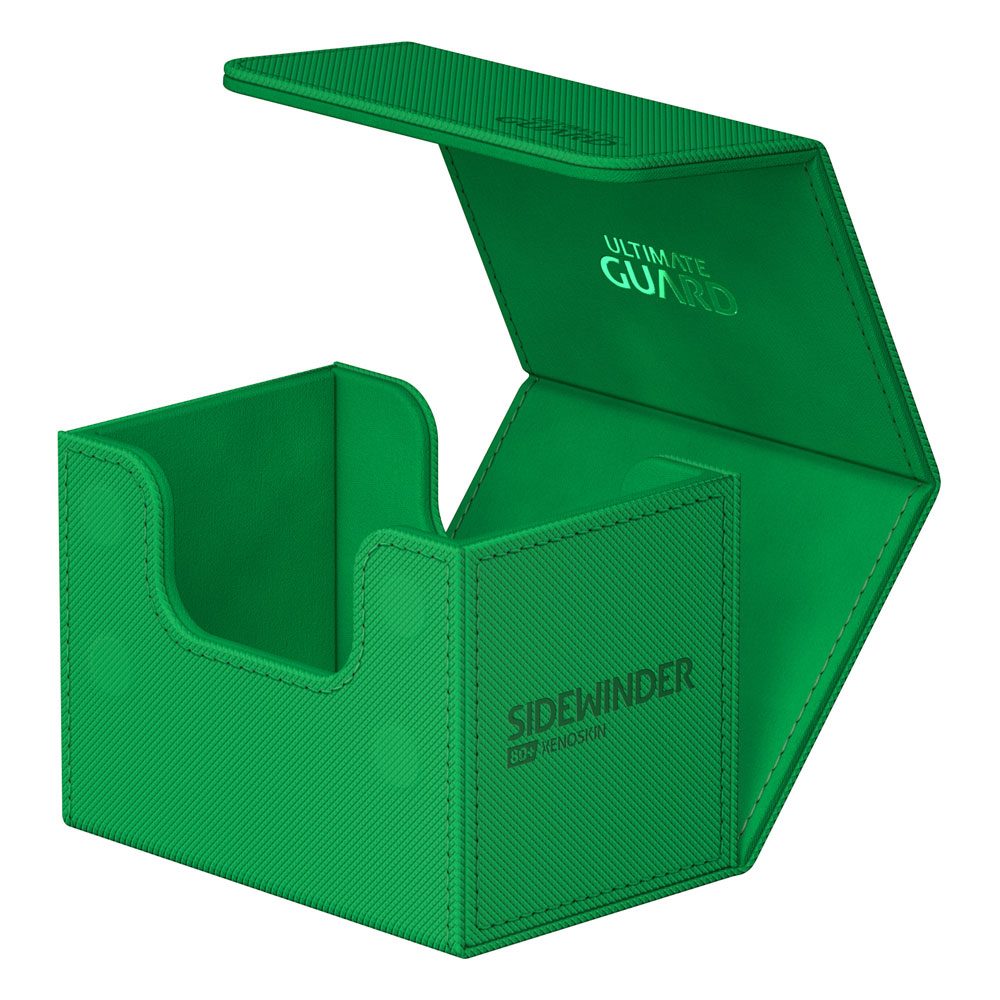 Caja Ultimate Guard Sidewinder 80+ XenoSkin Monocolor Verde