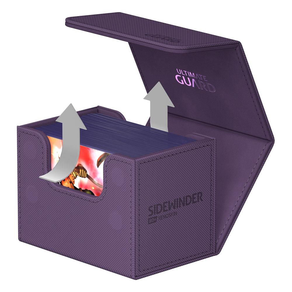 Caja Ultimate Guard Sidewinder 80+ XenoSkin Monocolor Violeta
