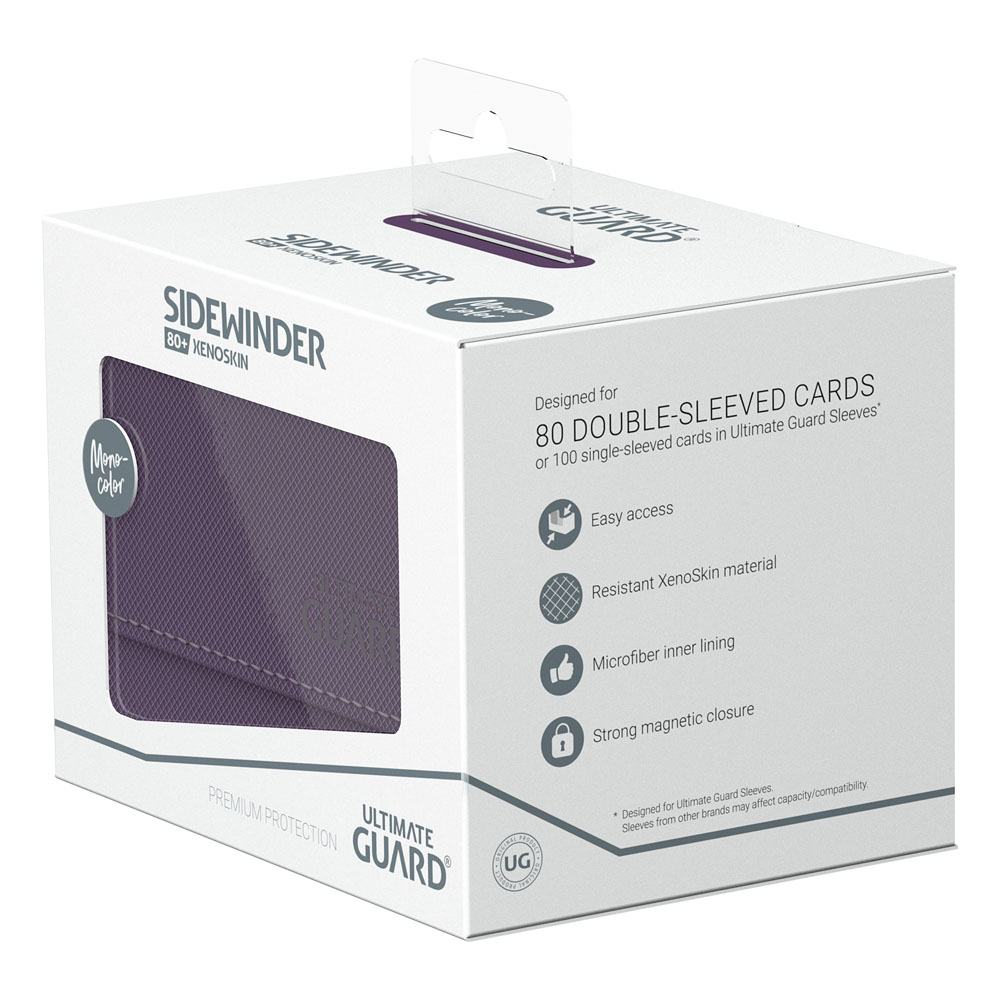 Caja Ultimate Guard Sidewinder 80+ XenoSkin Monocolor Violeta