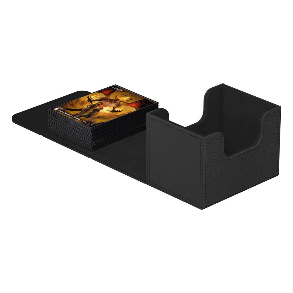 Caja Ultimate Guard Sidewinder 100+ XenoSkin Monocolor  Negro