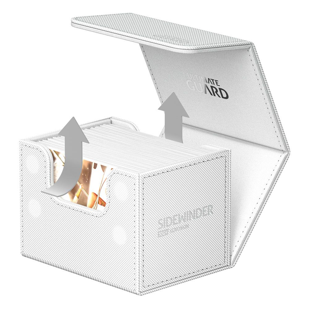 Caja Ultimate Guard Sidewinder 100+ XenoSkin Monocolor Blanco