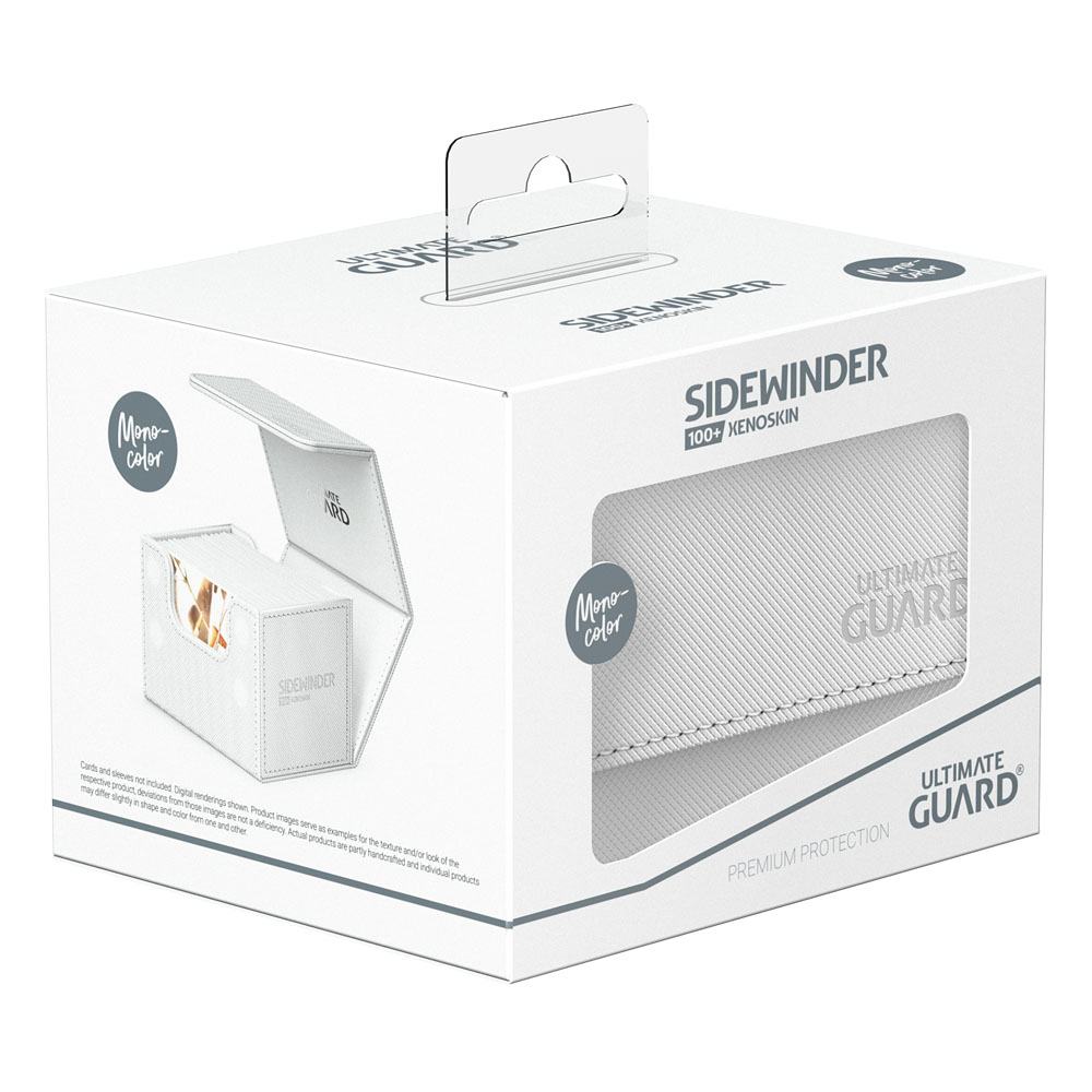 Caja Ultimate Guard Sidewinder 100+ XenoSkin Monocolor Blanco
