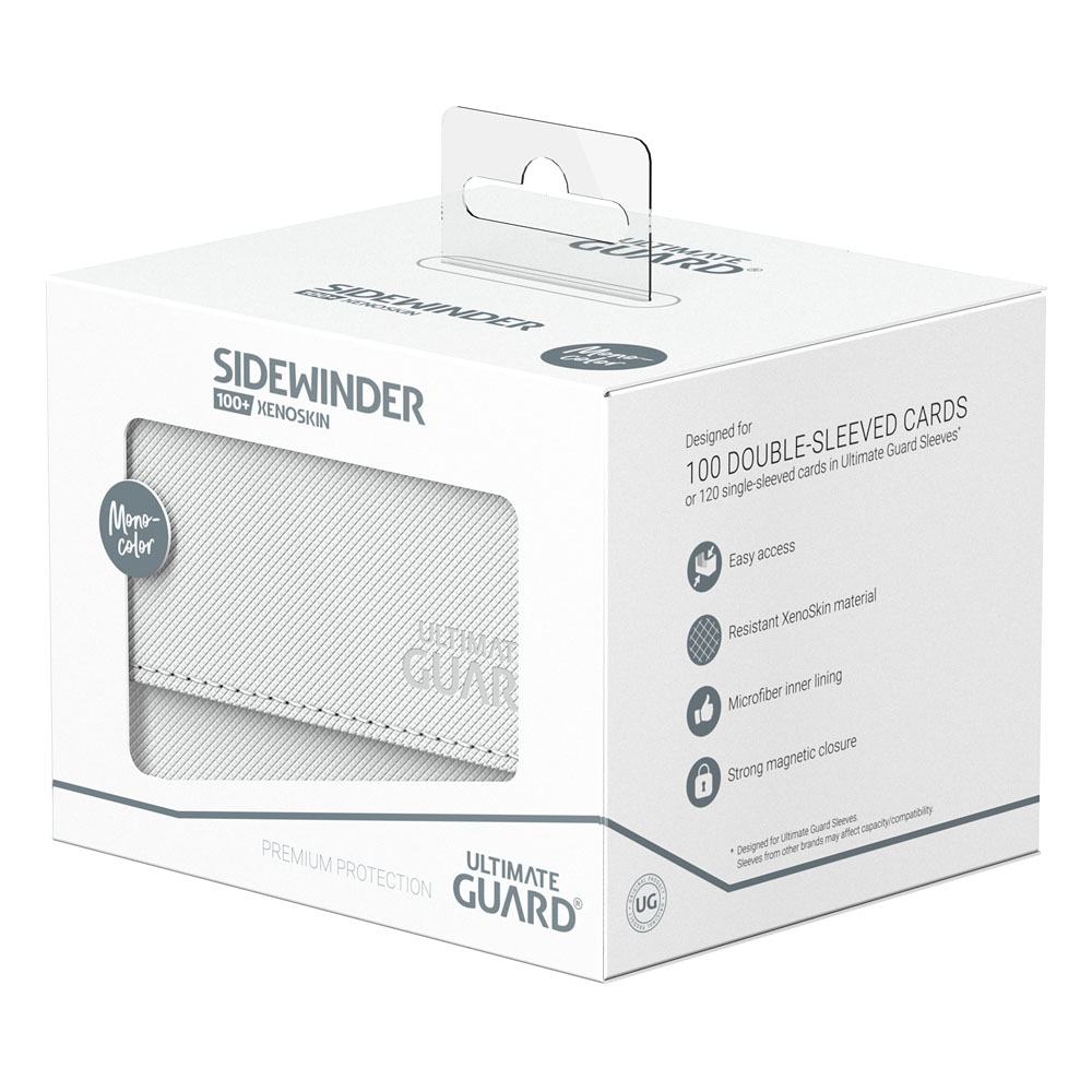 Caja Ultimate Guard Sidewinder 100+ XenoSkin Monocolor Blanco