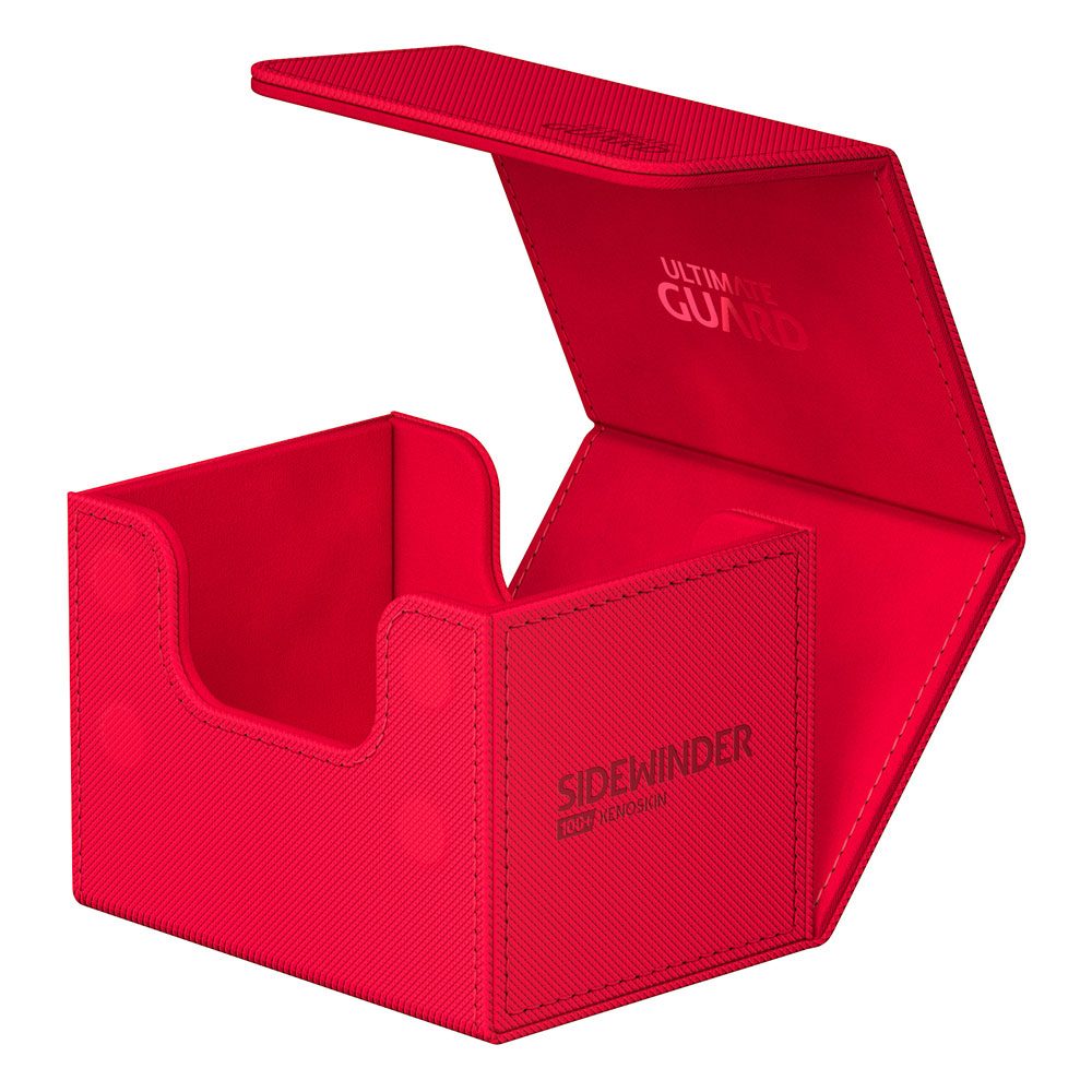 Caja Ultimate Guard Sidewinder 100+ XenoSkin Monocolor Rojo