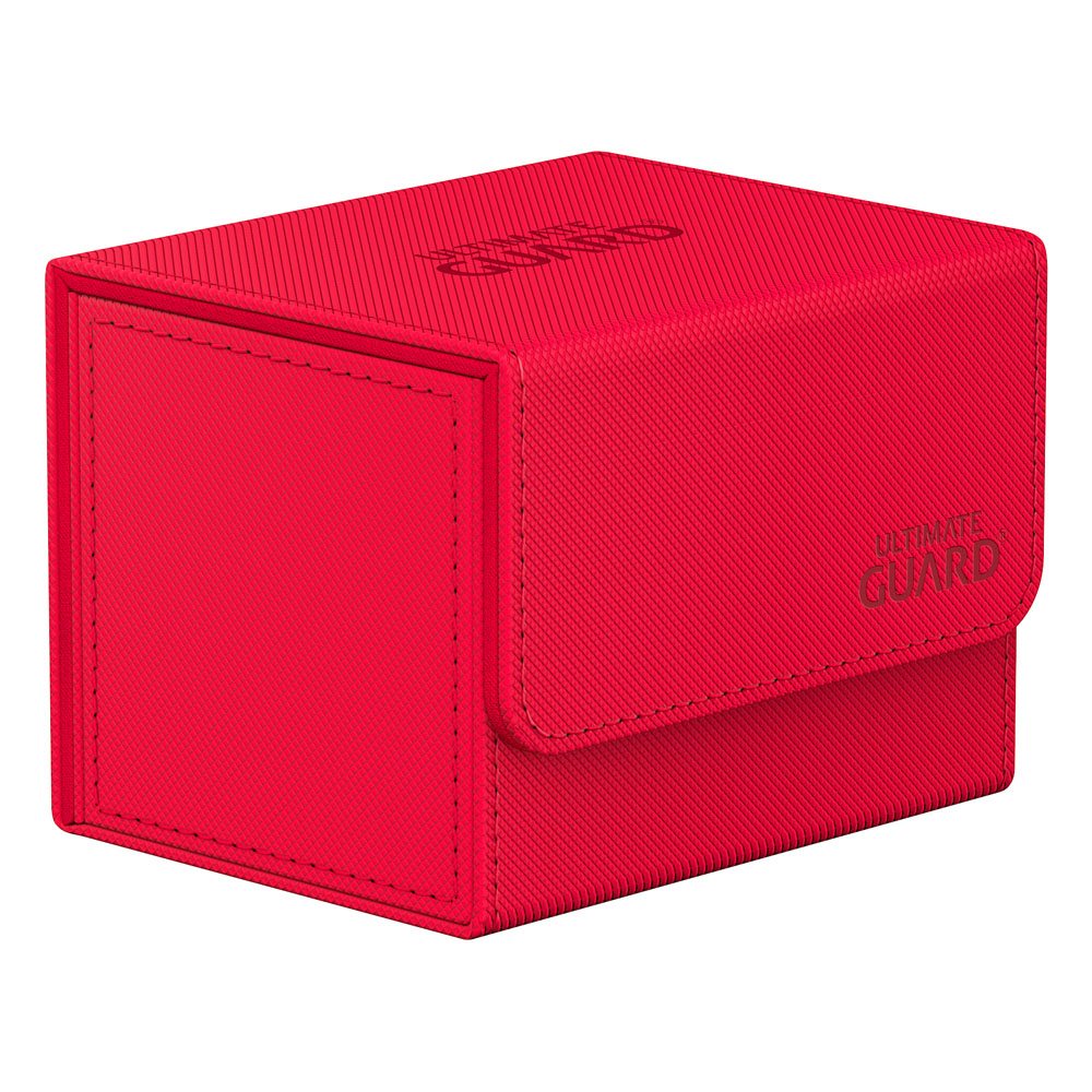 Caja Ultimate Guard Sidewinder 100+ XenoSkin Monocolor Rojo