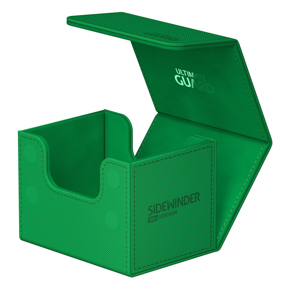 Caja Ultimate Guard Sidewinder 100+ XenoSkin Monocolor Verde
