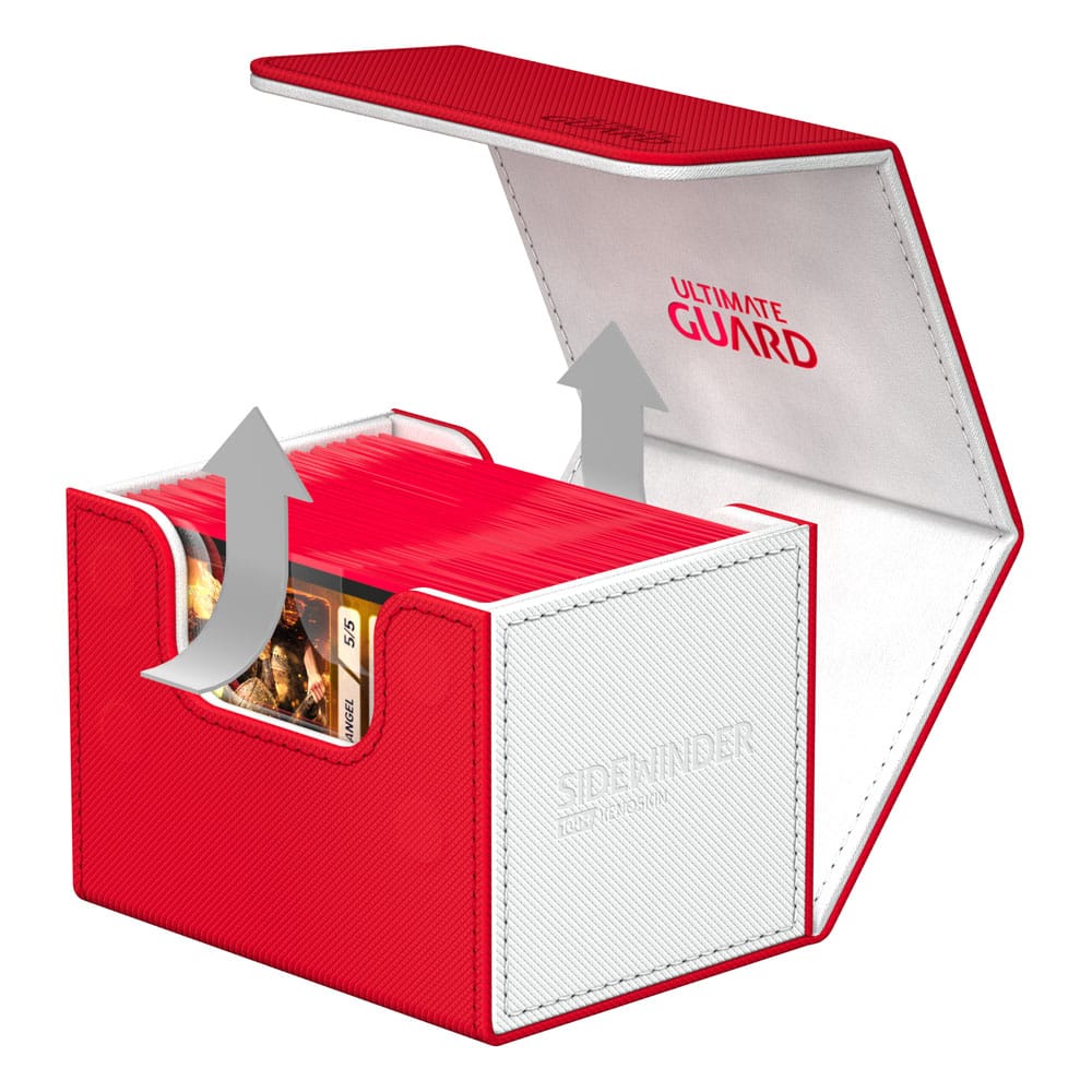 Caja Ultimate Guard Sidewinder  100+ XenoSkin SYNERGY Rojo/Blanco