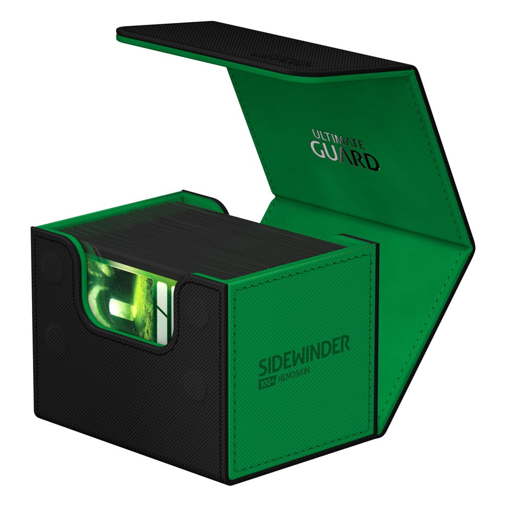 Caja Ultimate Guard Sidewinder  100+ XenoSkin SYNERGY Negro/Verde