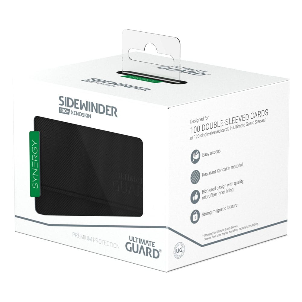 Caja Ultimate Guard Sidewinder  100+ XenoSkin SYNERGY Negro/Verde