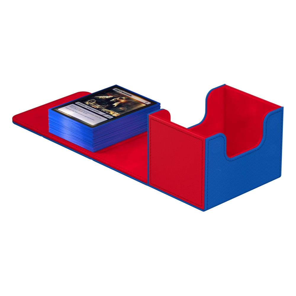 Caja Ultimate Guard Sidewinder 100+ XenoSkin SYNERGY Azul/Rojo