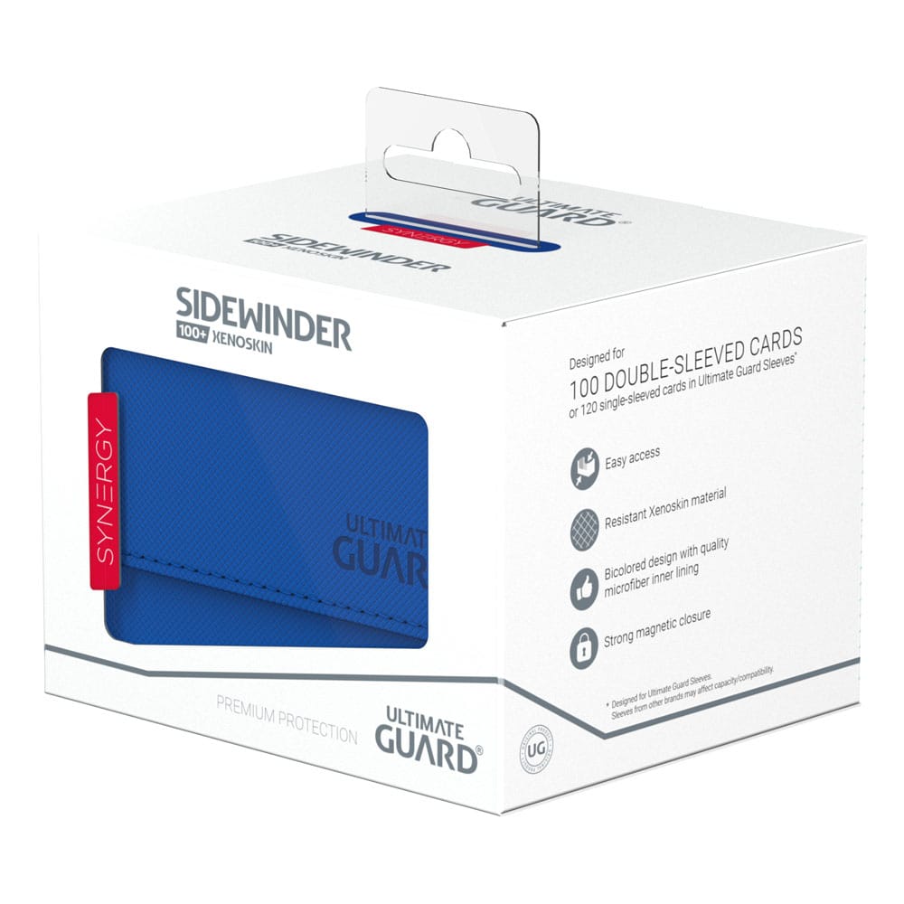 Caja Ultimate Guard Sidewinder 100+ XenoSkin SYNERGY Azul/Rojo