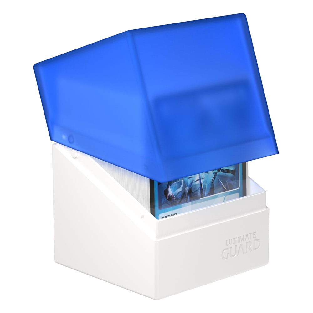 Caja Ultimate Guard Boulder Deck  Case 100+ SYNERGY Azul/Blanco