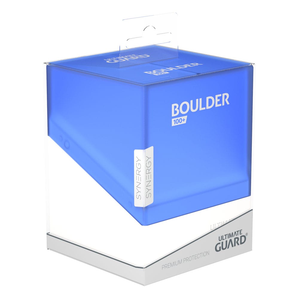 Caja Ultimate Guard Boulder Deck  Case 100+ SYNERGY Azul/Blanco