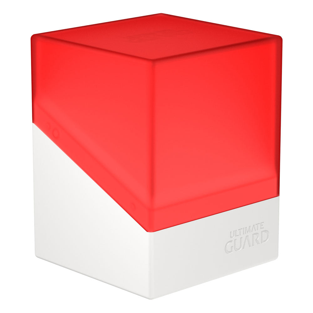 Caja Ultimate Guard Boulder Deck  Case 100+ SYNERGY  Rojo/Blanco