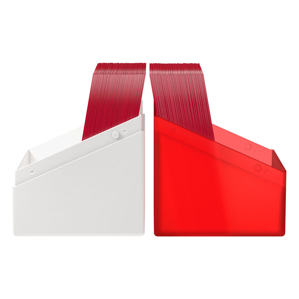 Caja Ultimate Guard Boulder Deck  Case 100+ SYNERGY  Rojo/Blanco