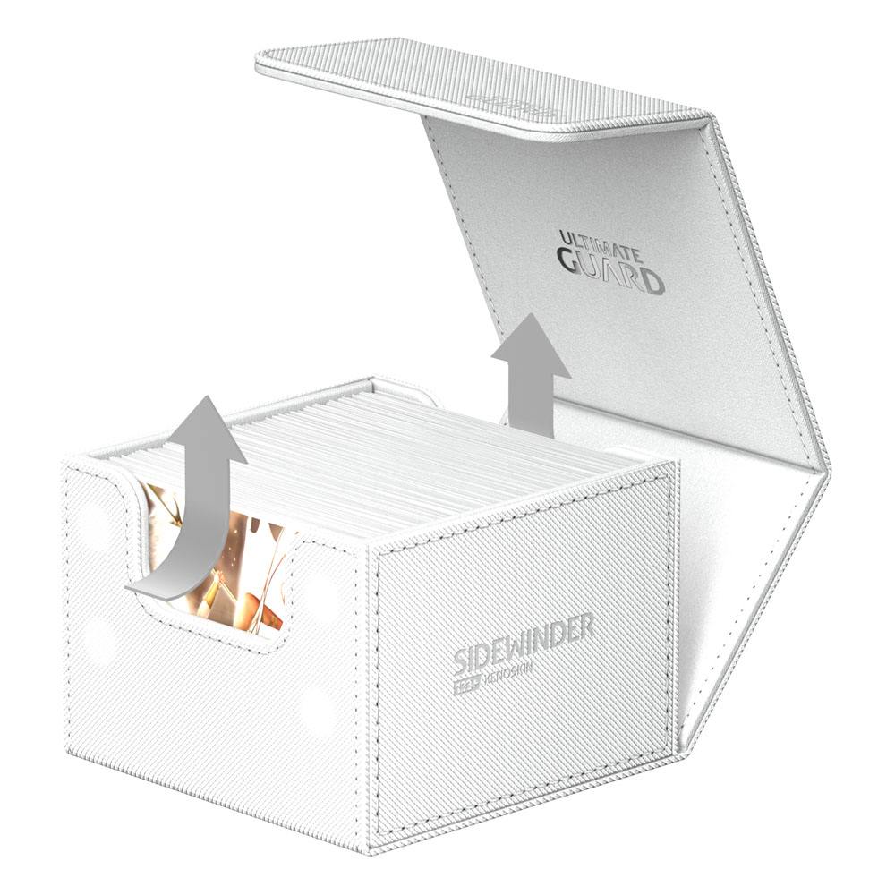 Caja Ultimate Guard Sidewinder  133+ XenoSkin Monocolor Blanco