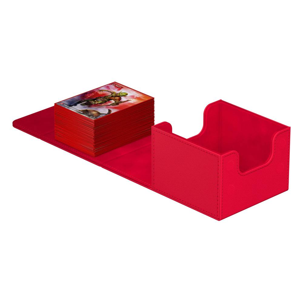 Caja Ultimate Guard Sidewinder  133+ XenoSkin Monocolor Rojo