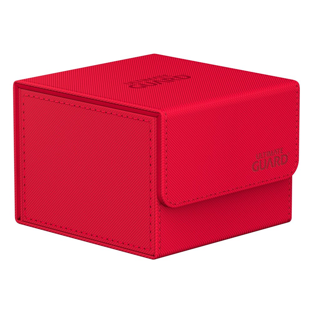 Caja Ultimate Guard Sidewinder  133+ XenoSkin Monocolor Rojo