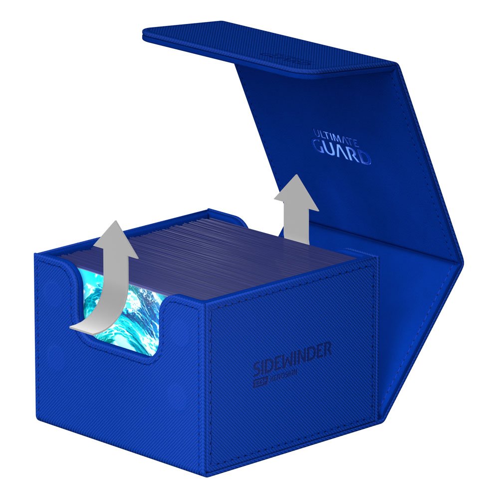 Caja Ultimate Guard Sidewinder  133+ XenoSkin Monocolor Azul