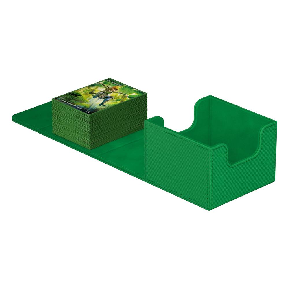 Caja Ultimate Guard Sidewinder  133+ XenoSkin Monocolor Verde