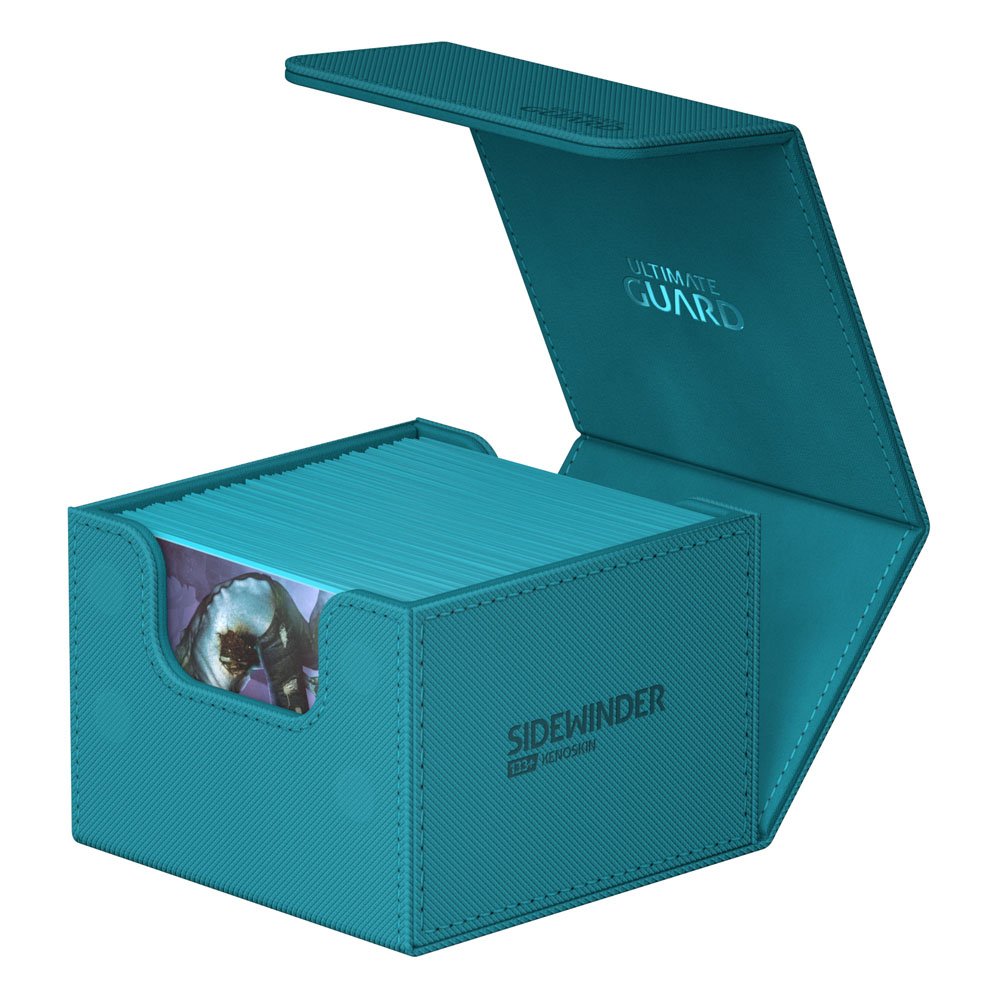 Caja Ultimate Guard Sidewinder  133+ XenoSkin Monocolor Gasolina Azul