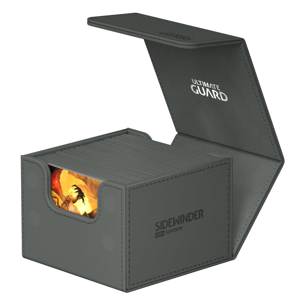 Caja Ultimate Guard Sidewinder  133+ XenoSkin Monocolor Gris