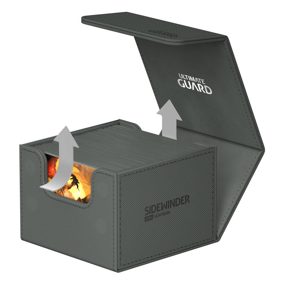 Caja Ultimate Guard Sidewinder  133+ XenoSkin Monocolor Gris