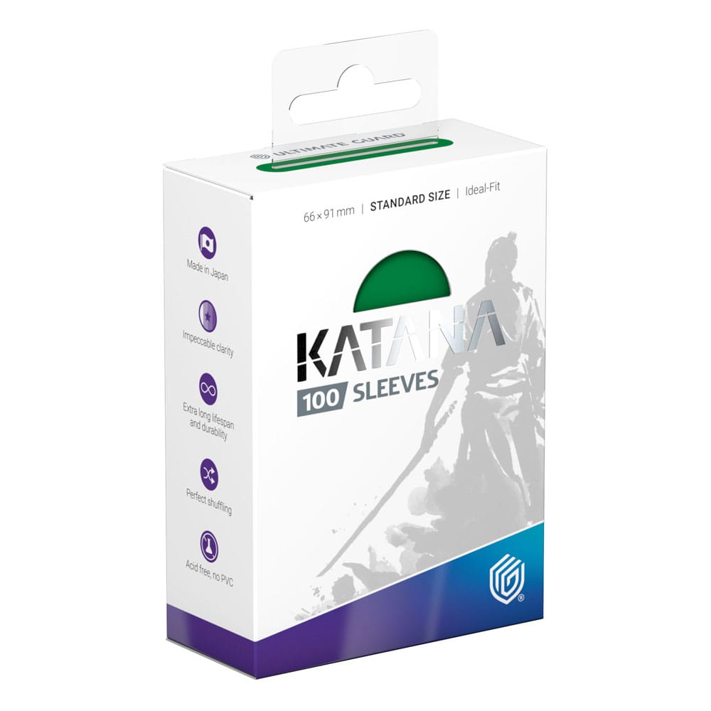 Sleeves Ultimate Guard Katana Sleeves Standard Size (100) - Jade Garden