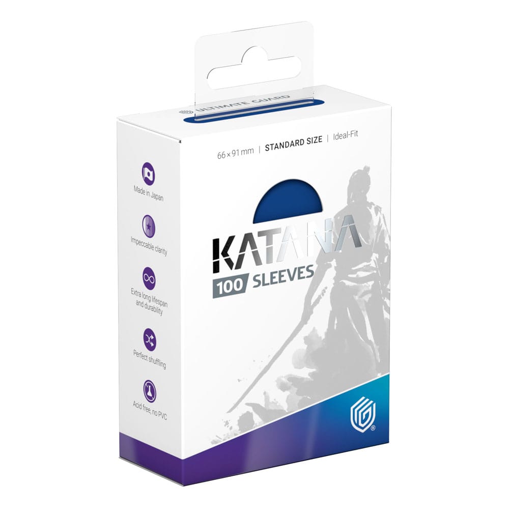 Sleeves Ultimate Guard Katana Sleeves Standard Size (100) - Blue Bird