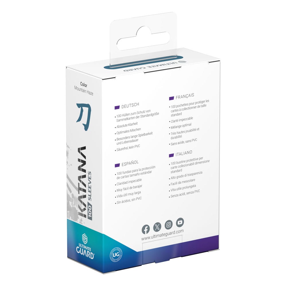 Sleeves Ultimate Guard Katana Sleeves Tamaño Estándar Mountain Haze (100pcs)
