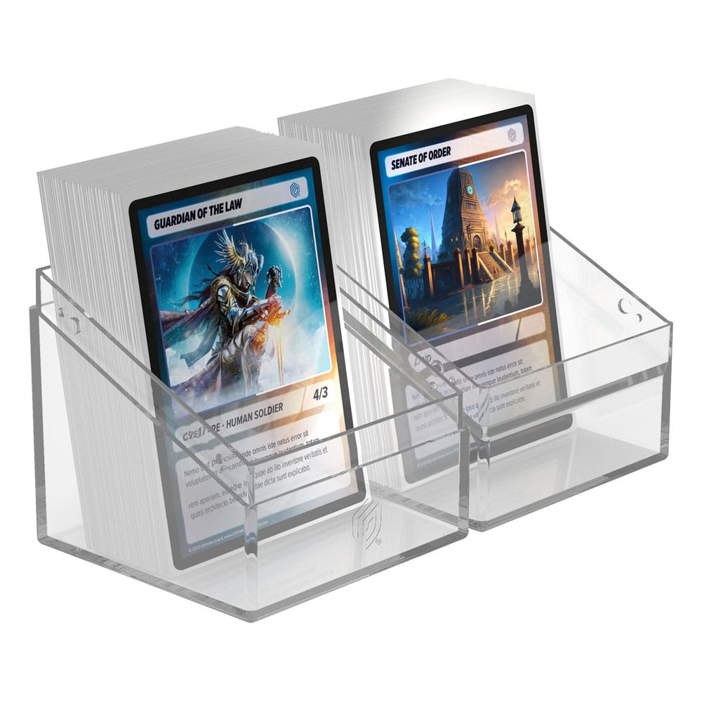 Caja Ultimate Guard Boulder Deck Case 100+ Tamaño Estándar Transparente